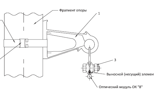 Крепление поддерживающее ПК-8-01