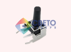 Кнопочный переключатель печатной платы L = 3,15-19,85 мм